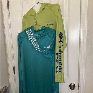Columbia PFG Terminal Tackle Long-Sleeve Hoodies Both